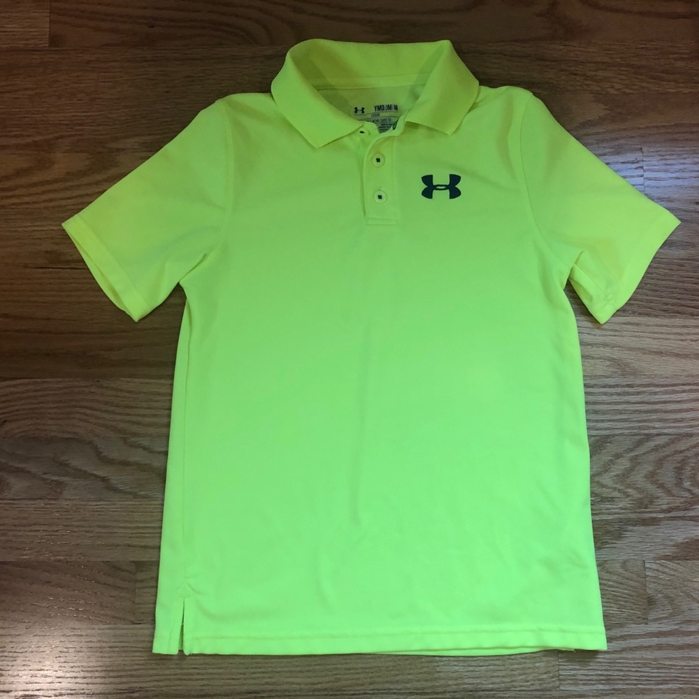 Boys Under Armour Heat Gear polo